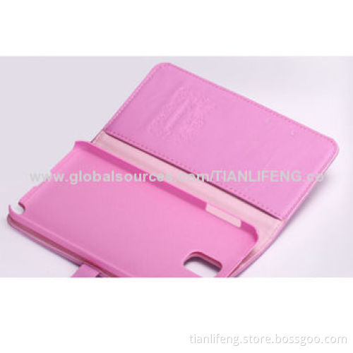 Leather mobile phone for Samsung note 3, fine quilted